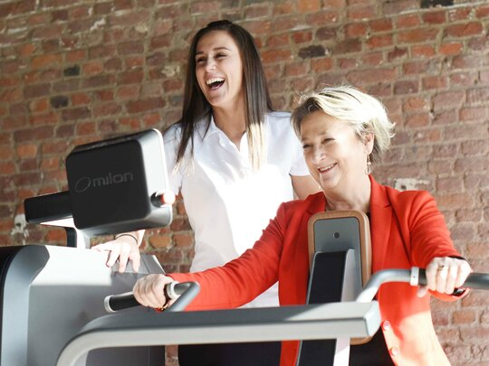 Training op een smart circuit-toestel